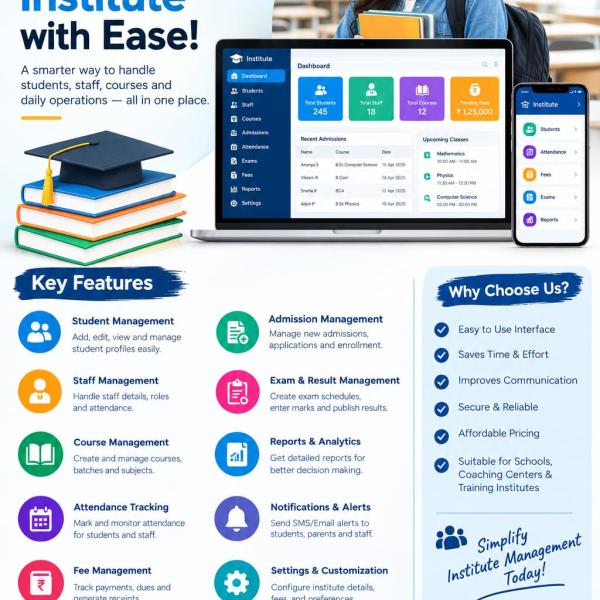 Basic Institute Management System