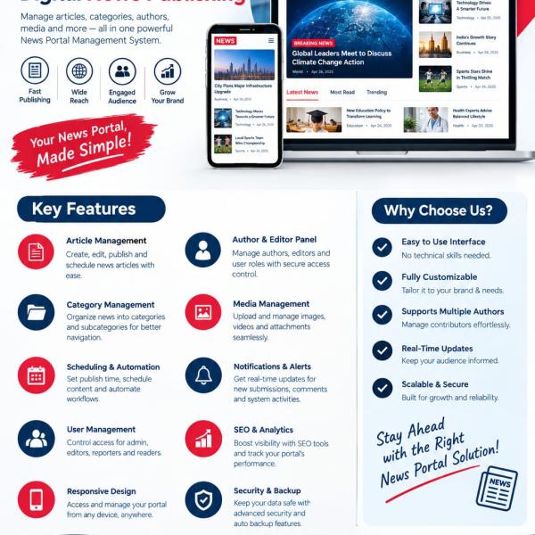 News Portal Management System
