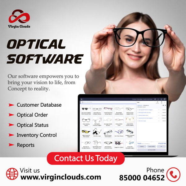 Optical Shop Management Software